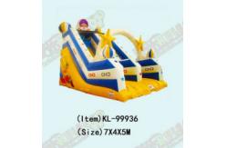 China Double Stitching Inflatable Slides With Space Theme For Children Playgrounds supplier