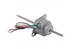 China VSM25B-24S 15 Degree Stepper Motor PM 25mm With Run through shaft supplier