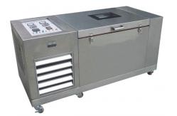 China Vertical Style Rubber Testing Machine , Freezing Leather Flexing Testing Equipment supplier