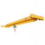 Customized Color Electric 380V Steel Single Girder Overhead Crane With Remote Control for sale