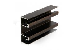 China Customized Sliding Aluminum Window Profiles Anodized / Electrophoresis Surface Treatment supplier