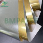 High Wet Strength Gloss Silver Plain Metallized Paper 68gsm 70gsm for Beer Bottle Labels for sale