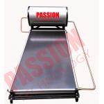 Compact Solar Water Heater Flat Plate , Rooftop Solar Hot Water System 150L for sale