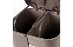 China Dry Wet Garbage Sorting Bedroom Household Plastic Dustbin supplier