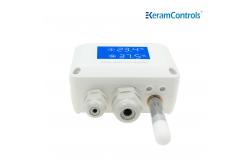 China Air Duct Mounted Sensor Transmitters Temp Humidity RS485 IP65 supplier