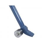 OEM 5000kg Roller Crow Bar Blue Material Handling Equipment Fabrication