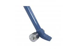 China OEM 5000kg Roller Crow Bar Blue Material Handling Equipment Fabrication supplier