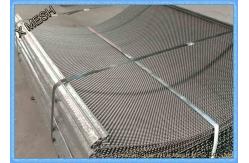 China 65 Mn Woven Crimped Wire Vibrating Screen Mesh for Vibrating Stone supplier