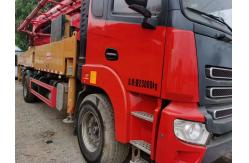 China Used Shacman 37m Boom Concrete Pump Truck SYM5230THB 370C-8A J08E WY Engine supplier