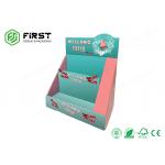 Offset Printing Counter Display Boxes Custom Made Folding Cardboard PDQ Counter Display