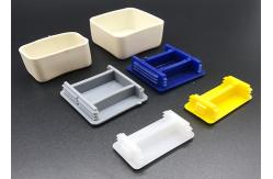 China Square Shape White Black C Channel End Caps supplier