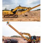 Deep Excavation Telescopic Stick Construction Excavator Telescopic Arm for sale