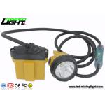 Explosion Proof  IP 68 LED Mining Lamp with Security Cable Light , 28000 Lux Miners Cap Lamp for sale