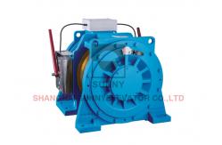 China Permanent Magnet Synchronous Gearless Elevator Traction Machine 630kg Rated supplier