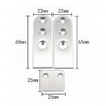 40-14*34mm Automatic Drop Down Seal T Shaped Concealed Fixing