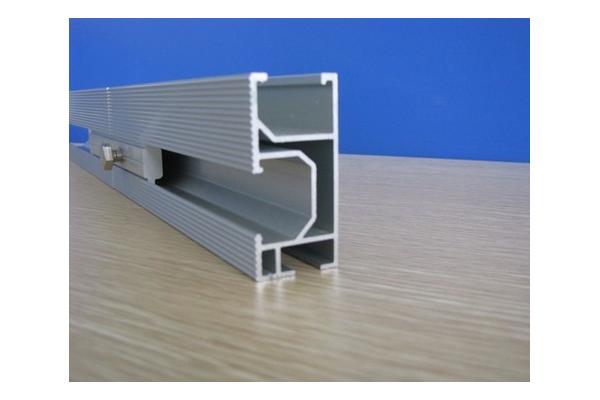 Clear Anodized Aluminum Profile Solar Roof Mounting Systems / Solar Panel