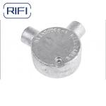 32mm Angle Circular Junction Box Electrical For BS4568 Conduit