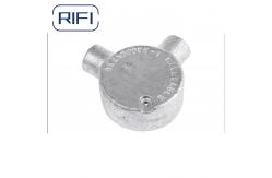 China 32mm Angle Circular Junction Box Electrical For BS4568 Conduit supplier