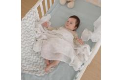 China 4-Pack Muslin Swaddle Blankets, Receiving Baby Blanket for Newborns supplier