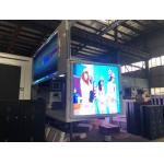 Customized 3 Sides P6 High Brightness LED Display Box Mounted On Truck for sale