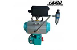 China High Performance Metal Pneumatic Actuator For Industrial Automation supplier
