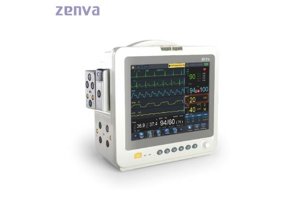 Hospital HT6 ICU Patient Monitor , Portable Multi Parameter Patient Monitor