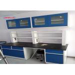 Silent Rail Chemistry Lab Bench Laboratory Furniture  Malaysia With Epoxy Resin Sink And Stainless Steel Hinge for sale