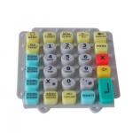 Customized Thickness Silicone Rubber Key for Heavy Duty Applications