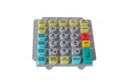 China Customized Thickness Silicone Rubber Key for Heavy Duty Applications supplier