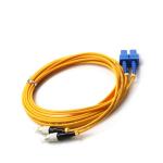 Sc Upc To Fc Upc 3.0mm Duplex Fiber Optic Patch Cord for sale