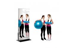 China Home Gym Virtual 3D 32'' 43'' Smart Exercise Mirror Interactive Touch Screen supplier