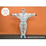 Healthcare Protective Isolation Gown Raw Material Non Woven Fabric Durable for sale