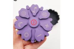 China Multifunctional Screen Printing Radium Engraving Silicone Buttons For Electric Toy supplier
