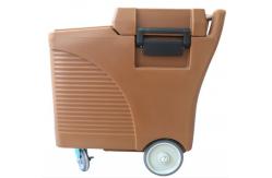 China 110L Insulated Ice Bin Caddy Lightweight Easy Transportation Light Brown supplier