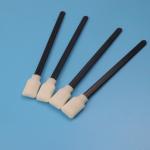 50pcs/Bag Lint Free Black PP Stick Cleanroom Rectangle Foam Swab For Mold Cleaning for sale