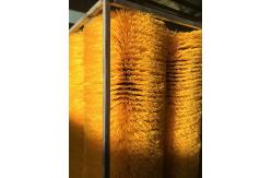 China Flat Circle PP Street Sweeper Brush Road Sweeping Brush For Sweeper supplier