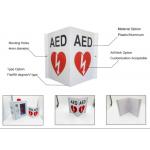 Flat / 90 Degree / V Type Defibrillator Sign Printable AED Safety Sign First Aid for sale