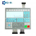 Customized Matte Surface PET LED Membrane Touch Switch With White Red Green Blue LED for sale