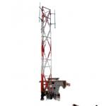 Q345 Q235 Steel Rooftop Tower For Telecommunication Hot Dip Galvanized for sale