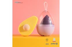 China Fruit Shaped Makeup Sponge Set 4 PCS Latex Free Liquid Foundation Blender OEM supplier