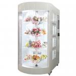 LCD Advertising Flower Vending Machine Fresh Rose With Temperature Controller