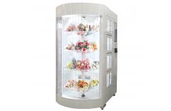 China LCD Advertising Flower Vending Machine Fresh Rose With Temperature Controller supplier