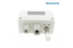 China Air Duct Mounted Sensor Transmitters Temp Humidity RS485 IP65 supplier