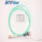 Duplex Fiber Optic Patch Cables Connector Types 2.0MM OM3 Diameter LC/UPC-ST/UPC for sale