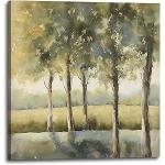 Forest Canvas Wall Art  Printed Landscape Oil Painting For Modern Home Decoration for sale