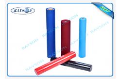 China Blue / Red Polypropylene Non Woven Tablecloth , Custom Table Runner 50cm Width supplier