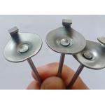 12 Gauge Stainless Steel Lacing Anchors Fasteners With Self Locking Washers For Blankets Fabrication for sale