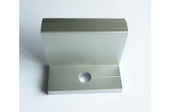 China High Intensity  End Clamp For Solar Roof Mounting System With Anodized Surface supplier