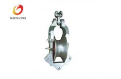 China 7 Aluminum Sheave Universal Stringing Block Suspension or Crossarm Roller supplier