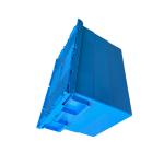 ISO9001 600x400 Blue HDPE Plastic Pallet ESD For Move House Storing Files for sale
